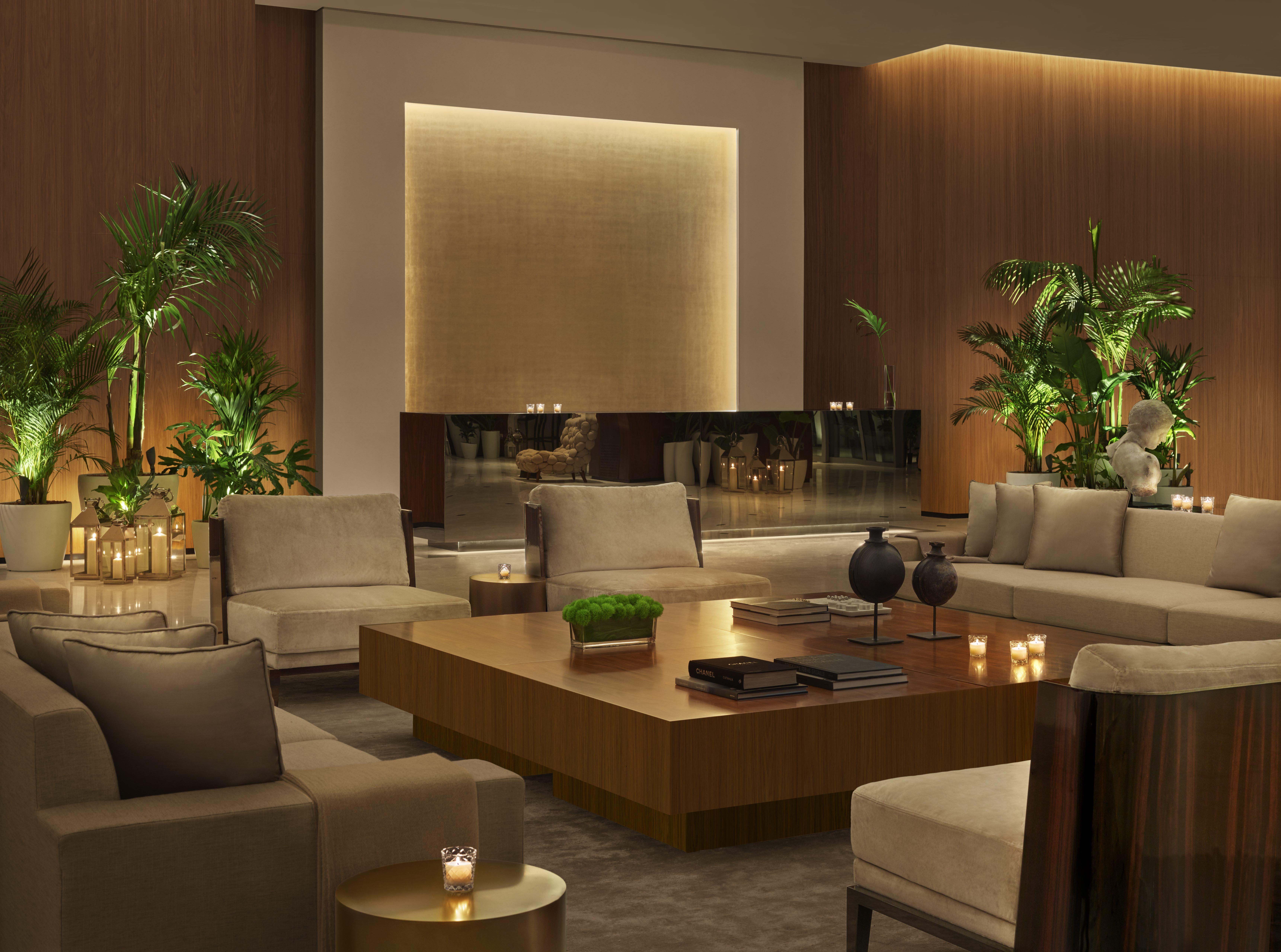 阿布扎比伊迪逊酒店 外观 照片 The lobby of the Mandarin Oriental, Tokyo