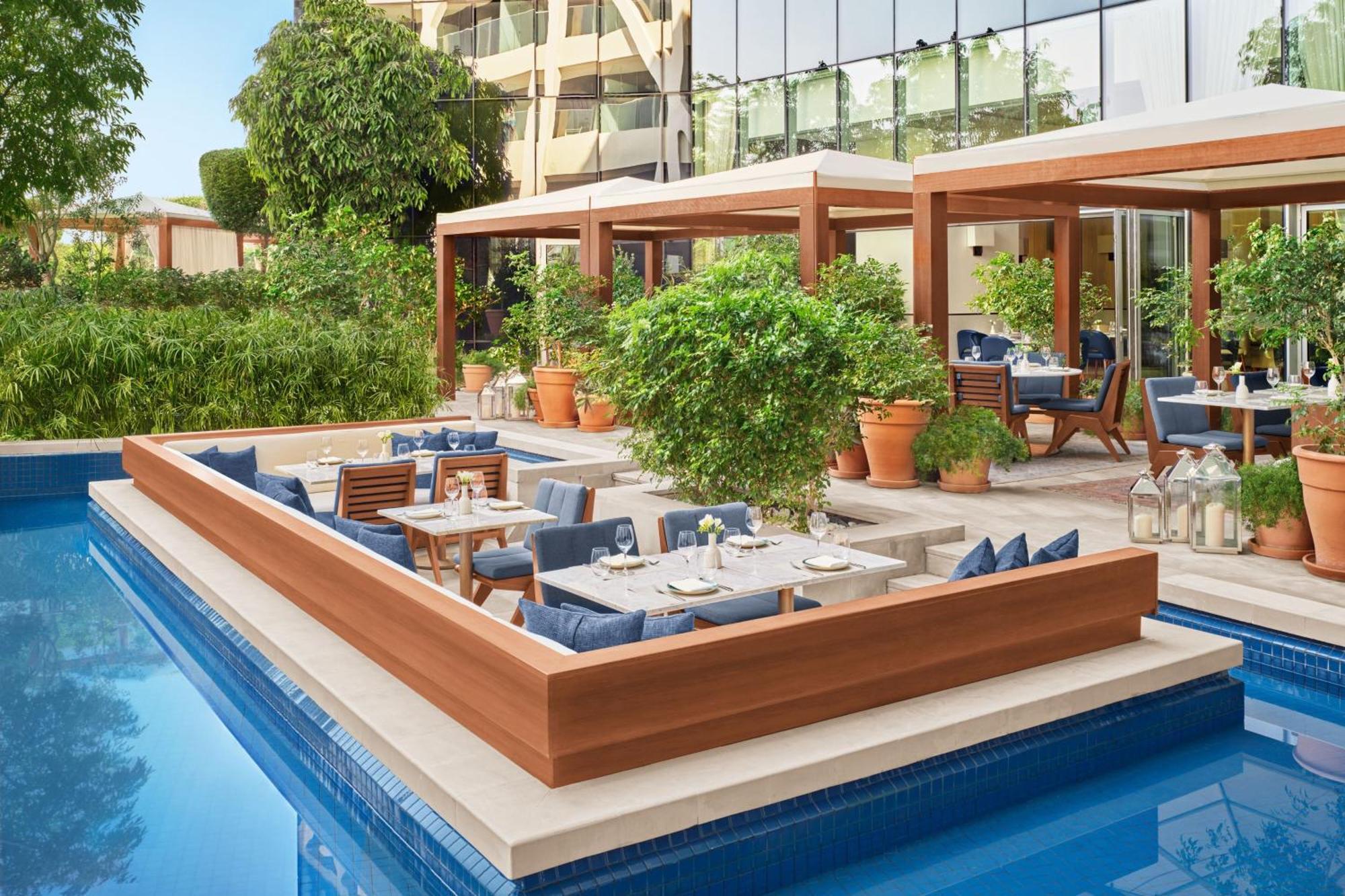 阿布扎比伊迪逊酒店 外观 照片 The Pool at the Westin Athens